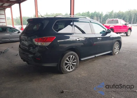 2015 Nissan Pathfinder S/Sv/Sl/Platinum из США, поврежденный, VIN 5N1AR2MM4FC705406